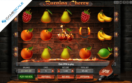 Burning Cherry Slot Machine Online