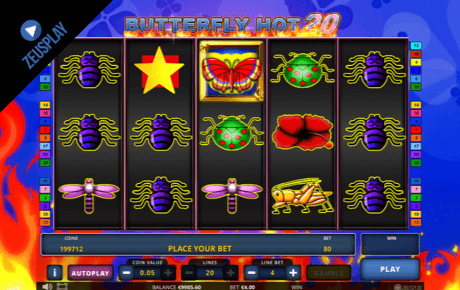 Butterfly Hot 20 Slot Machine Online