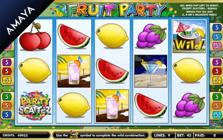 Play Online Fruit Party Slot Machine