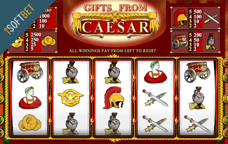 Gifts From Caesar Slot Machine Online