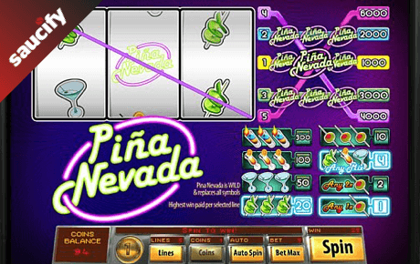 Pina Nevada 3 Reel Slot Machine Online