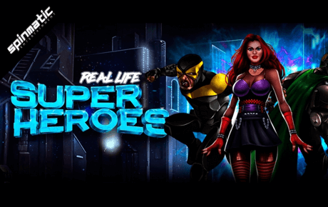 Real Life Super Heroes Slot Machine