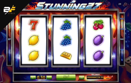 Stunning 27 Slot Machine Online