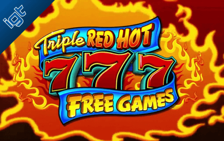 Triple Red Hot 7s Slot Machine Online
