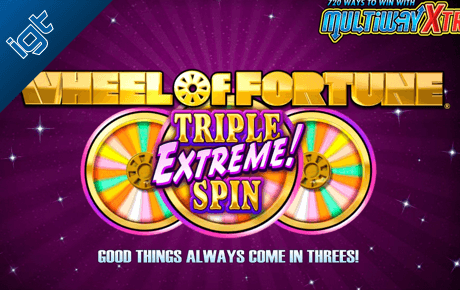 Wheel of Fortune Triple Extreme Spin Slot Machine Online